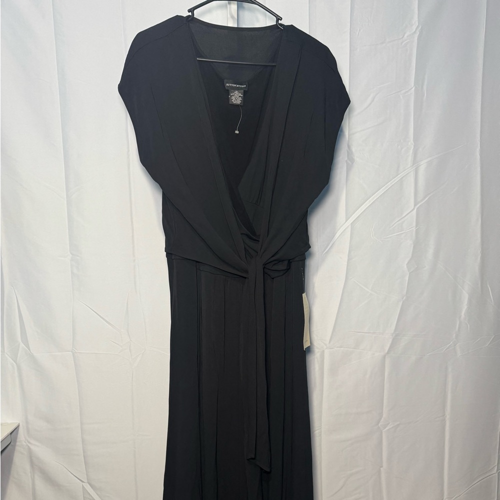 Sutton Studio Black 2-Piece Dress Set Size 2X